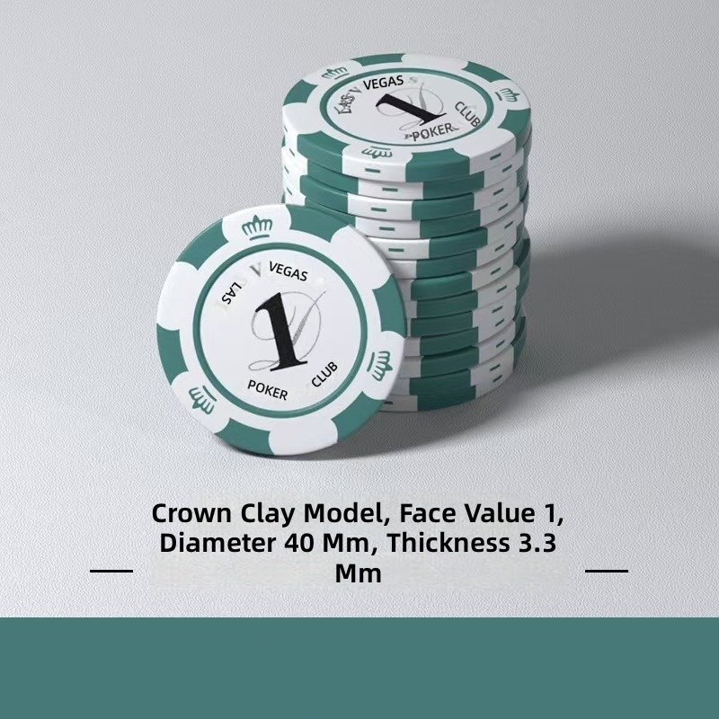 Crown Matte Clay Chips, waterproof